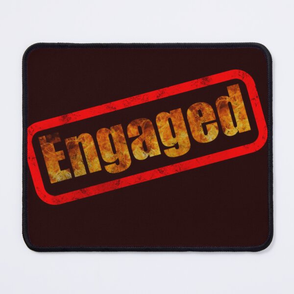 Item preview, Engaged sign for young people designed and sold by BestDetailer.