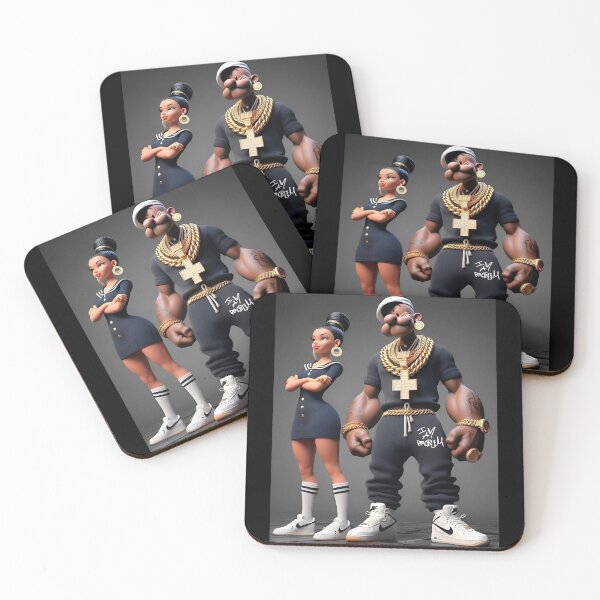 Item preview, Black Popeye designed and sold by IMAPROBLEM BRAND CLOTHING BY INFLUENCE GETEM.