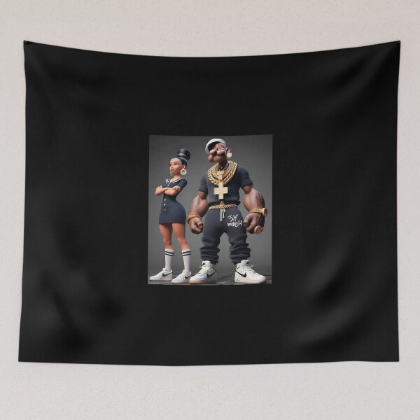 Item preview, Black Popeye designed and sold by IMAPROBLEM BRAND CLOTHING BY INFLUENCE GETEM.