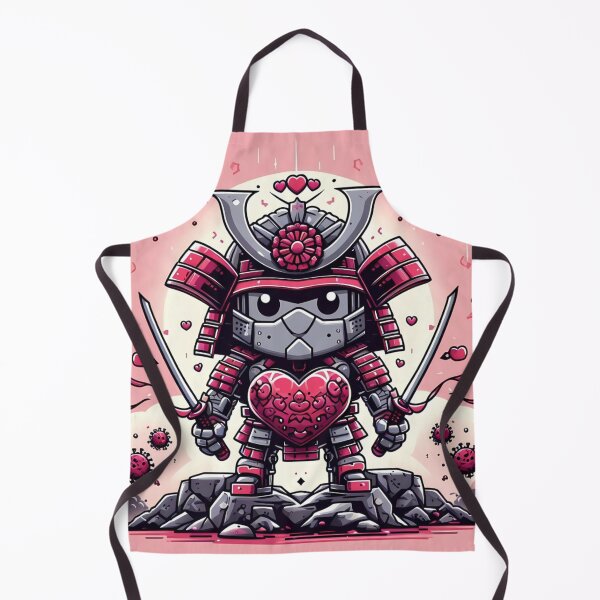 Item preview, Cyber Shogun Rockbot – The Ultimate Warrior of Power and Rebellion - Valentine’s Day - Model 23 designed and sold by NeonBot_Shop.