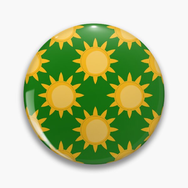 Item preview, Shining Sun On Green Background Pattern  designed and sold by PatternTitan.