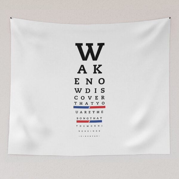 Item preview, Eyes (of The World) Chart designed and sold by Connectioneer.