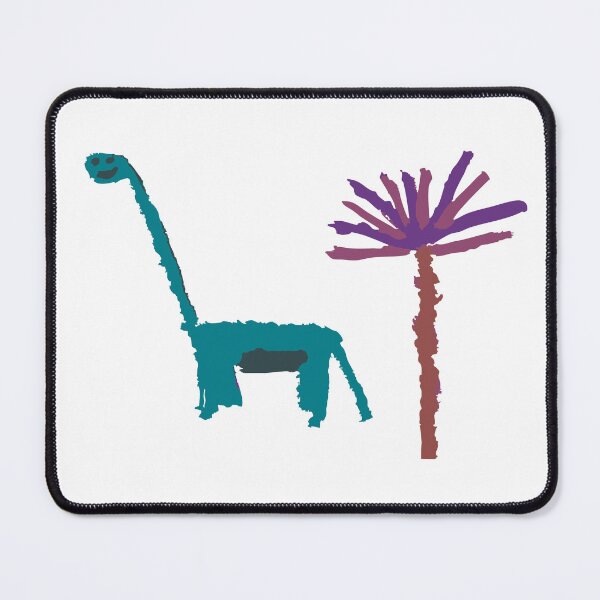 Item preview, green dino with tree designed and sold by LALILNANIN.