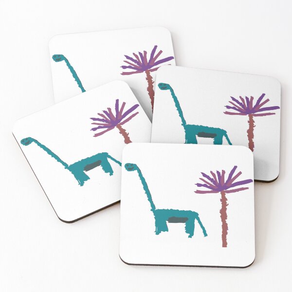 Item preview, green dino with tree designed and sold by LALILNANIN.