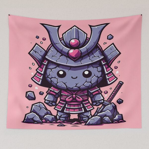 Item preview, Cyber Shogun Rockbot – The Ultimate Warrior of Power and Rebellion - Valentine’s Day - Model 24 designed and sold by NeonBot_Shop.
