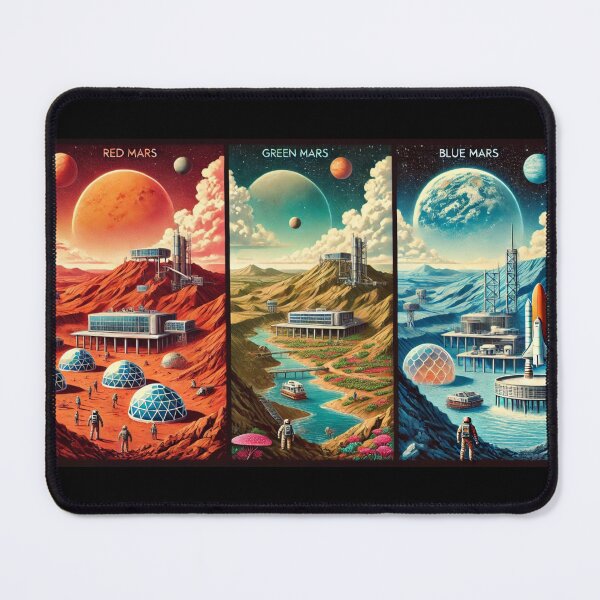 Item preview, Mars Trilogy | Red, Green, Blue Mars designed and sold by Random-Reality.
