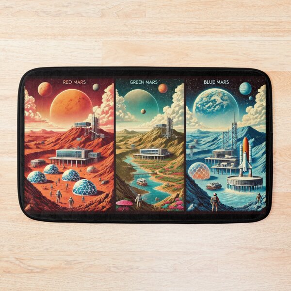 Item preview, Mars Trilogy | Red, Green, Blue Mars designed and sold by Random-Reality.