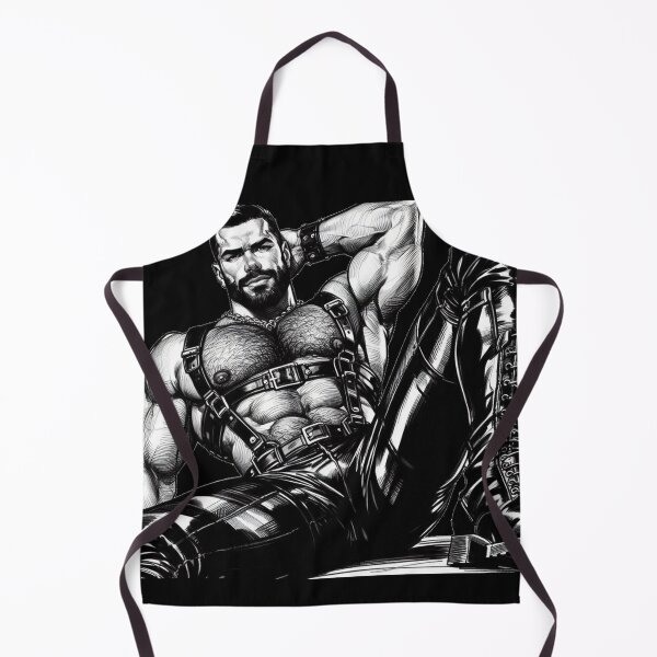 Item preview, Gay Leather Brazil Leder Pride Daddy Graphic Design designed and sold by ItsAKinkThing.