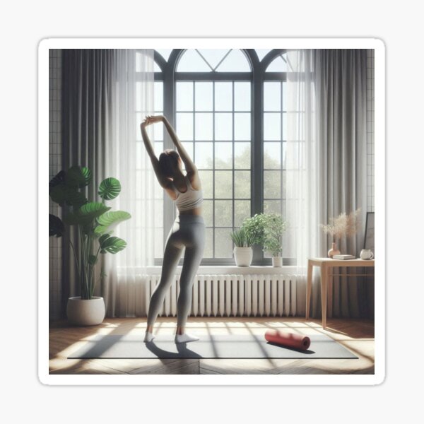 Item preview, Enhance Flexibility: Stretch Regularly for Well-being designed and sold by FusionGaze.