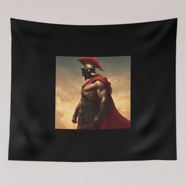 Item preview, Ancient greek warrior spartan designed and sold by SMARTKIT  DESIGNAGENCY.