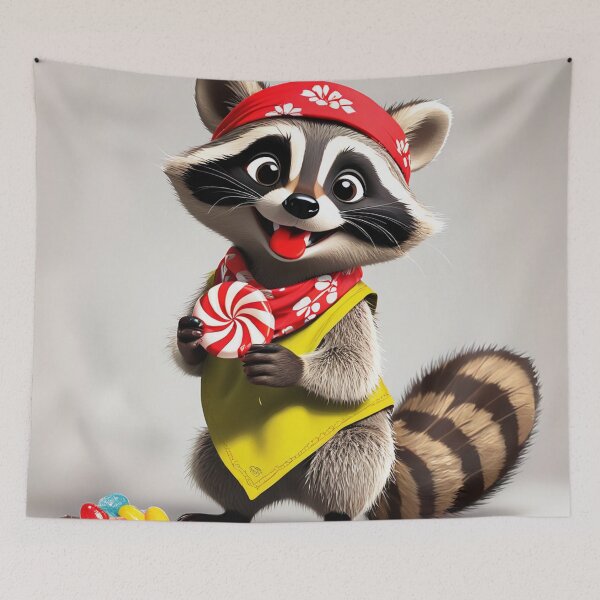 Item preview, Cute Funny Raccoon  designed and sold by Bunmigraphics .