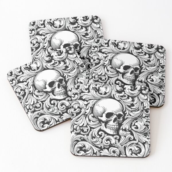 Item preview, patrón de calavera designed and sold by aliraweb.