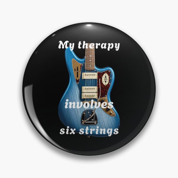 Item preview, My therapy involves six strings - funny saying designed and sold by Pflugart.