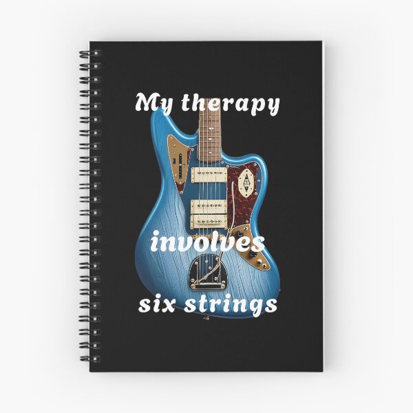 Item preview, My therapy involves six strings - funny saying designed and sold by Pflugart.