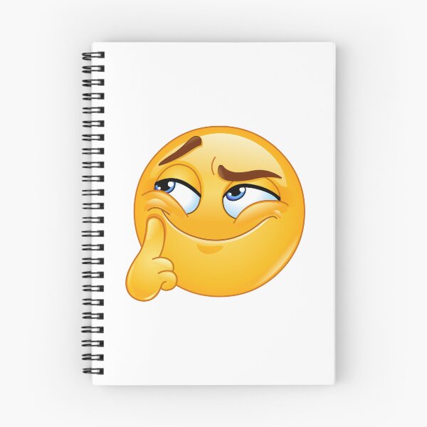 Item preview, Playful Scheming Emoticon designed and sold by Yael Weiss.