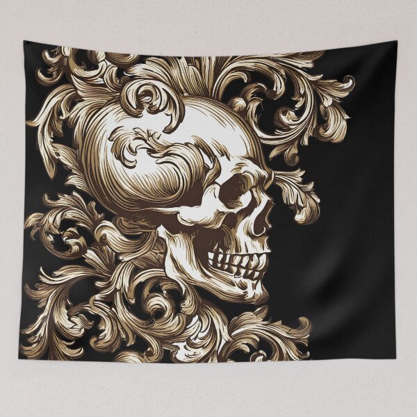Item preview, baroque skull classic designed and sold by aliraweb.