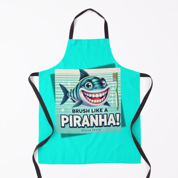 Item preview, brush like piranha clean teeth project for kids challenge designed and sold by BestDetailer.
