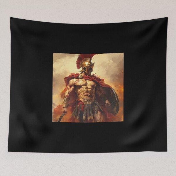 Item preview, Ancient greek warrior spartan designed and sold by SMARTKIT  DESIGNAGENCY.