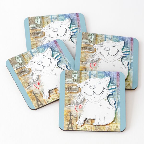 Item preview, Very Good News Cat (drawing by ACCI)  designed and sold by VanyssaGraphics.