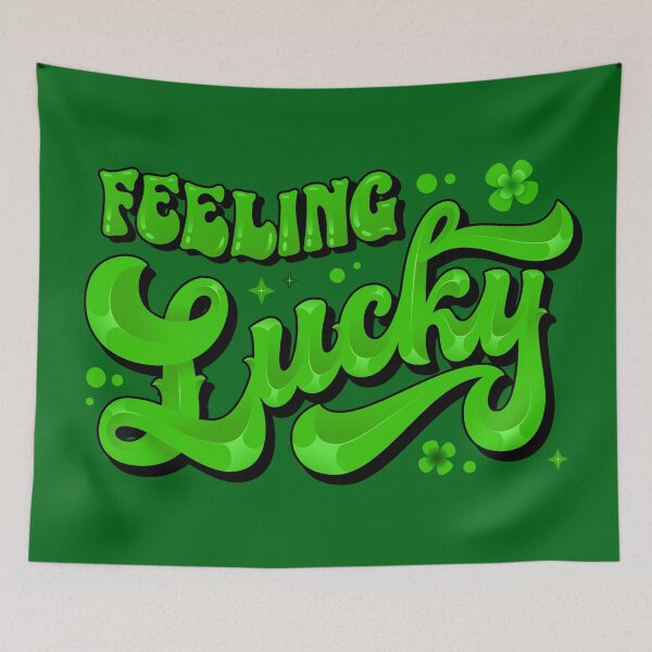 Item preview, FEELING LUCKY designed and sold by LettersCraft.