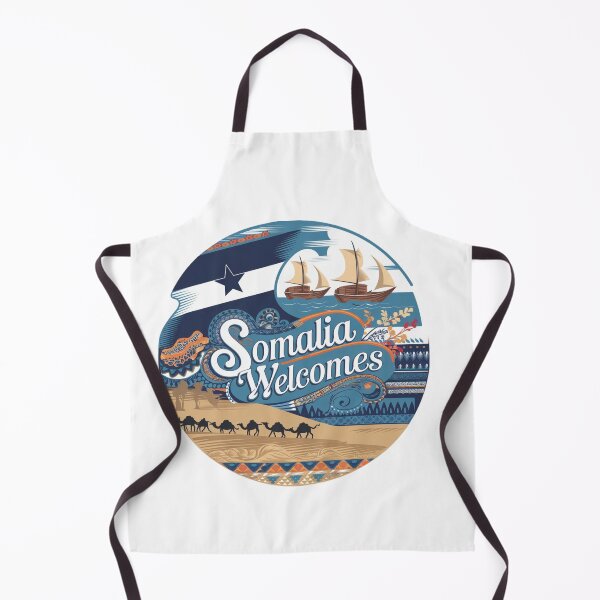 Item preview, Somalia Welcomes Flag Map Mogadishu, Puntland designed and sold by AnimalsDH305.