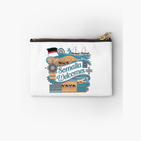 Item preview, Somalia Welcomes Flag Map Mogadishu, Puntland designed and sold by AnimalsDH305.