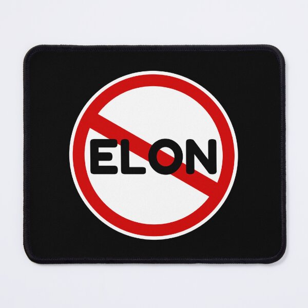 Item preview, Anti Elon designed and sold by ThereseLyssia.