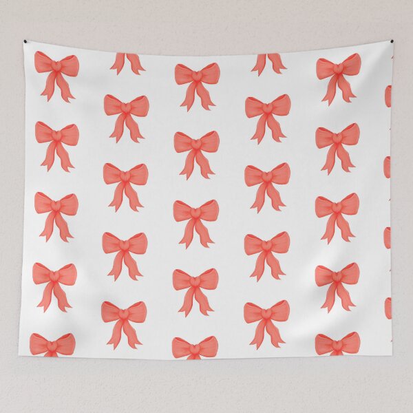 Item preview, Simple red love-heart bow designed and sold by Eva4EvaDesigns.