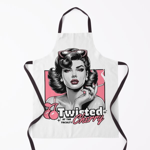 Item preview, TWISTED CHERRY - Smoking Lady pink remix (Black) designed and sold by Discothreadz.