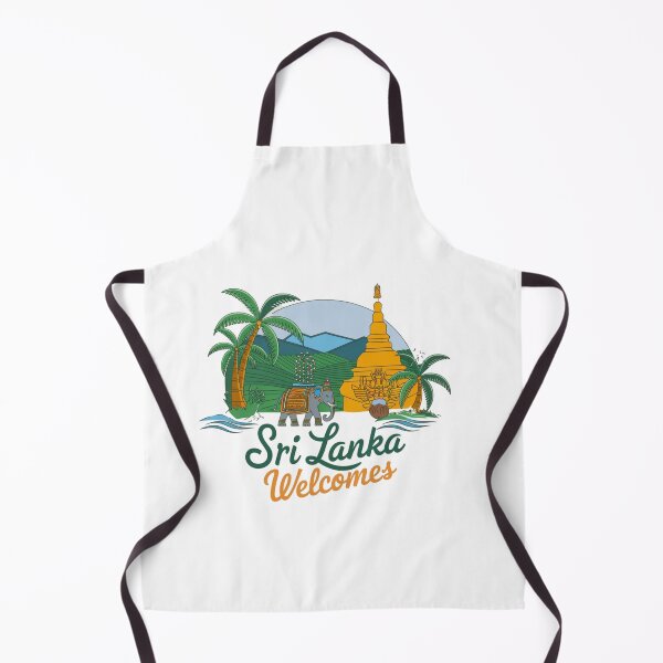 Item preview, Sri Lanka Welcomes Flag Map Colombo, Kandy, Galle designed and sold by AnimalsDH305.