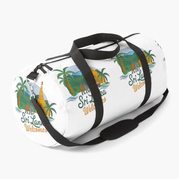 Item preview, Sri Lanka Welcomes Flag Map Colombo, Kandy, Galle designed and sold by AnimalsDH305.