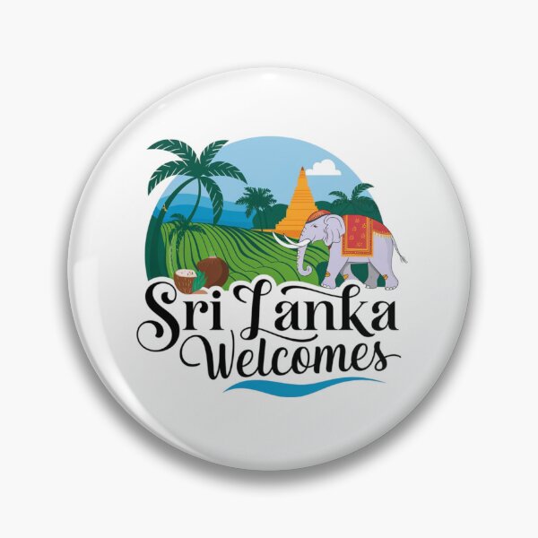 Item preview, Sri Lanka Welcomes Flag Map Colombo, Kandy, Galle designed and sold by AnimalsDH305.