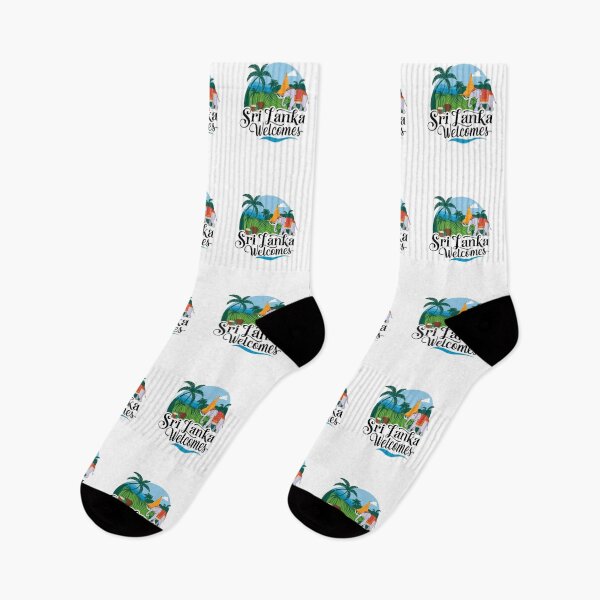 Item preview, Sri Lanka Welcomes Flag Map Colombo, Kandy, Galle designed and sold by AnimalsDH305.