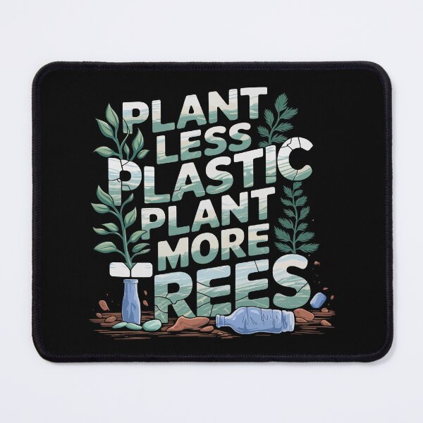 Item preview, Plant Less Plastic Plant More Trees | Eco-Friendly Earth Day designed and sold by tmerchtrends.