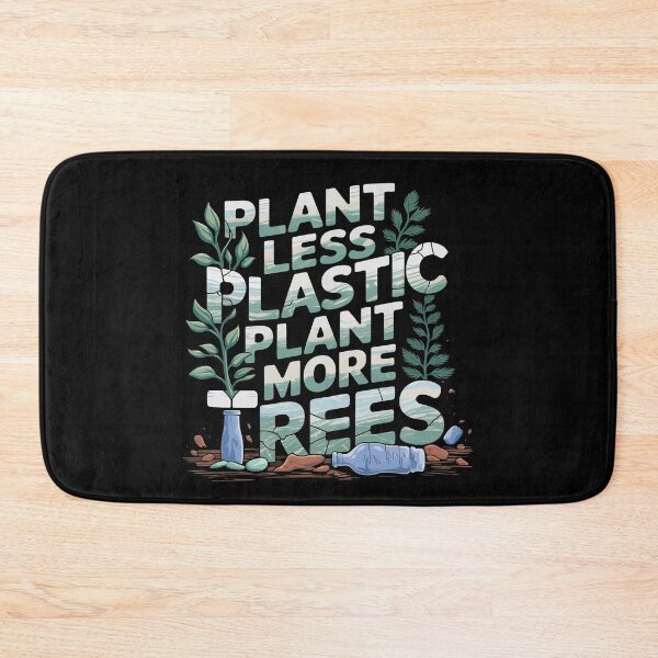 Item preview, Plant Less Plastic Plant More Trees | Eco-Friendly Earth Day designed and sold by tmerchtrends.