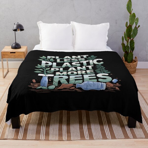 Item preview, Plant Less Plastic Plant More Trees | Eco-Friendly Earth Day designed and sold by tmerchtrends.