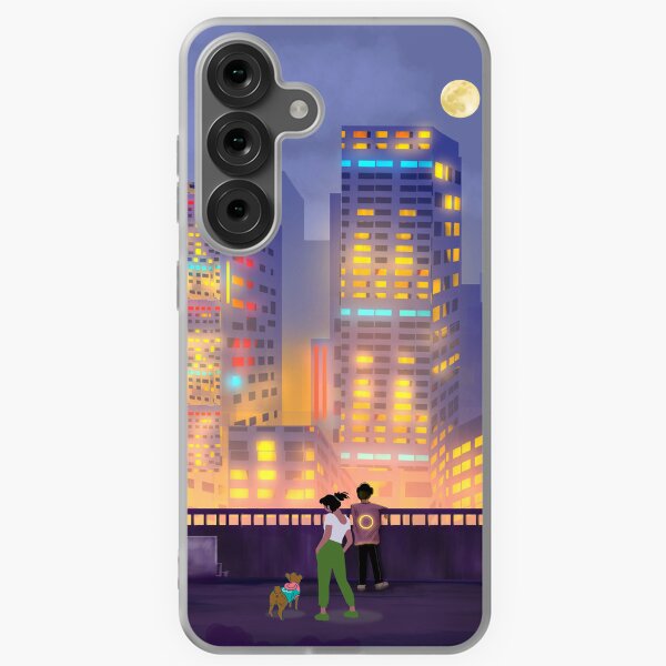 Item preview, Moonlit Metropolis designed and sold by goldcov.