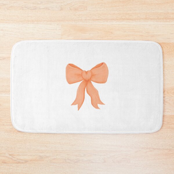 Item preview, Simple orange love-heart bow designed and sold by Eva4EvaDesigns.