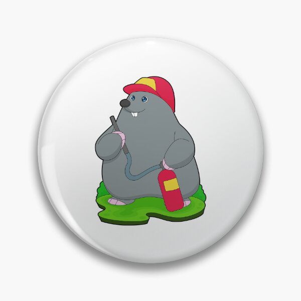 Item preview, Mole Firefighter Fire extingusher designed and sold by Snabdesign84.