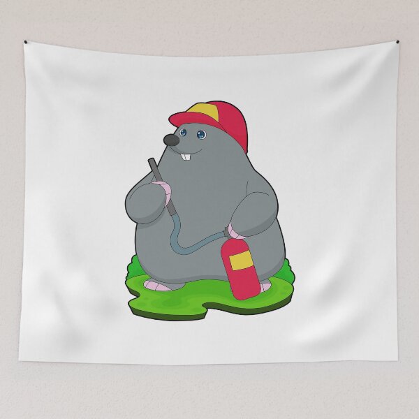 Item preview, Mole Firefighter Fire extingusher designed and sold by Snabdesign84.
