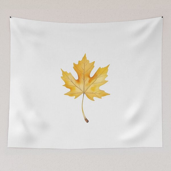 Item preview, Yellow Maple Leaf designed and sold by HOMETOWN86.