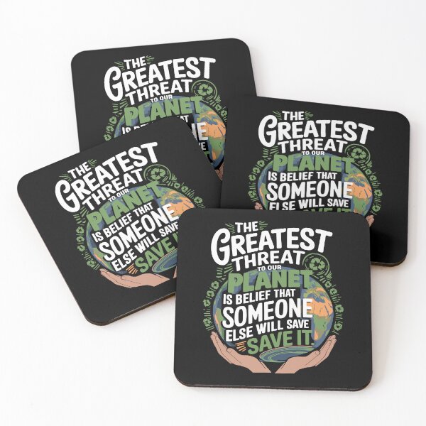 Item preview, Earth Day - The Greatest Threat to Our Planet designed and sold by tmerchtrends.