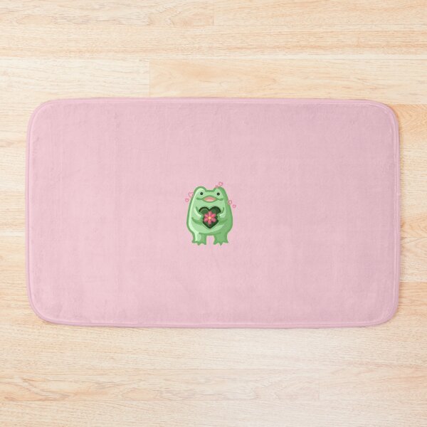 Item preview, Frog holding heart lily pad  designed and sold by FlowMinnow.