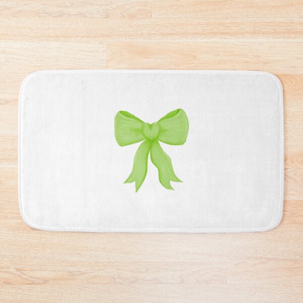 Item preview, Simple green love-heart bow designed and sold by Eva4EvaDesigns.