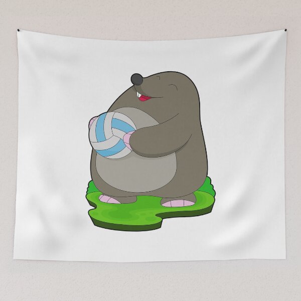 Item preview, Mole Volleyball player Volleyball designed and sold by Snabdesign84.