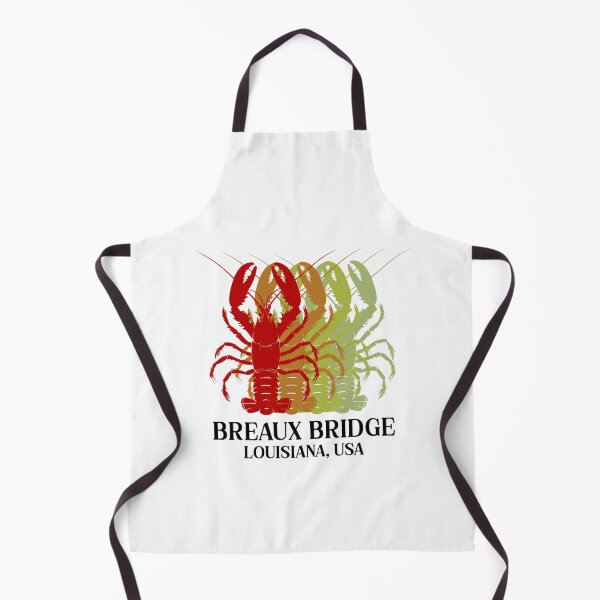 Item preview, Retro Crawfish Breaux Bridge Louisiana designed and sold by RockFireMerch.
