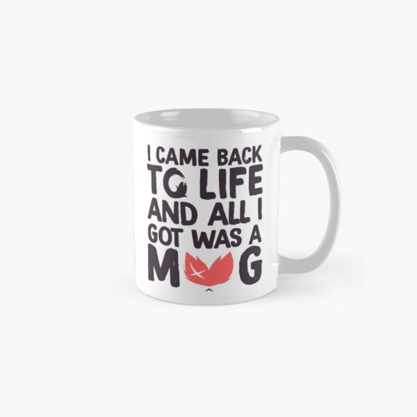 Item preview, Macaque morning coffee (I came back to life and all I got was a mug) designed and sold by Kyri45.