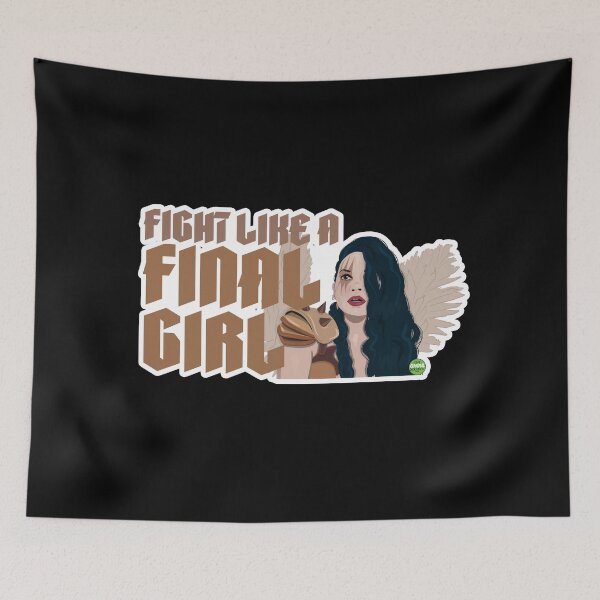 Item preview, Fight Like A Final Girl designed and sold by TheGhoulSociety.