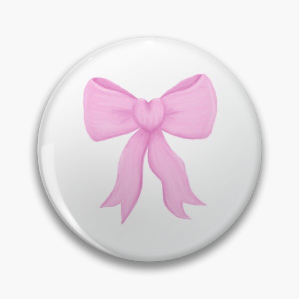 Item preview, Simple pink love-heart bow designed and sold by Eva4EvaDesigns.