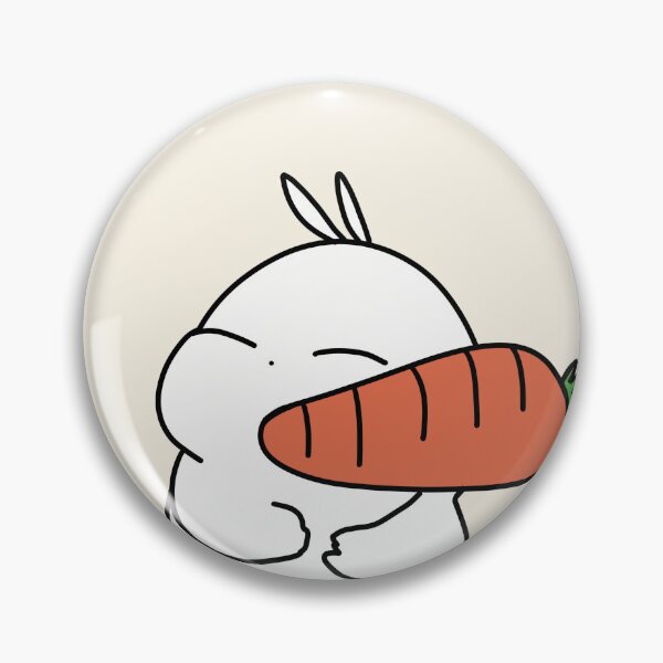 Item preview, Rabbit and carrot designed and sold by SLOWLIKE.